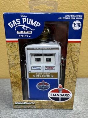Greenlight Vintage Gas Pump Standard Series 4 Die-Cast 1:18